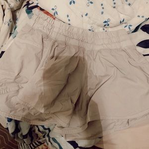 lululemon white shorts!!!